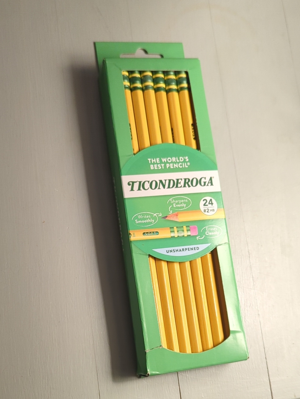 Yellow #2 HB Pencils - Pack of 24